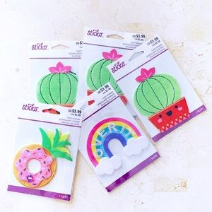 Sticko fuzzy stickers